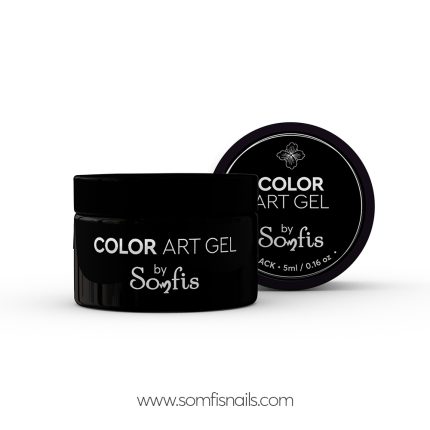 Color Art Gel Black IMAGE 1