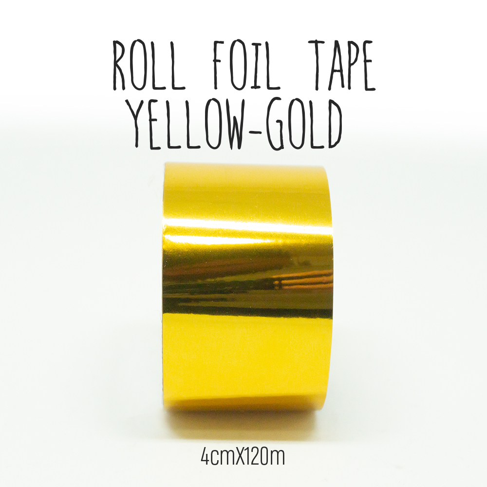 ROLL FOIL TAPE YELLOW GOLD